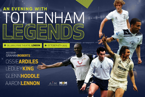 An Evening With Tottenham Legends breaks